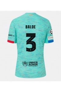 Fotbalové Dres Barcelona Alejandro Balde #3 Třetí Oblečení 2023-24 Krátký Rukáv